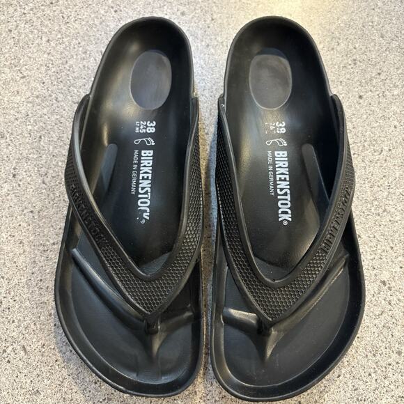 Birkenstock Shoes - Birkenstock Honolulu Essentials EVA Sandals Flip Flops Black 38 7 7.5